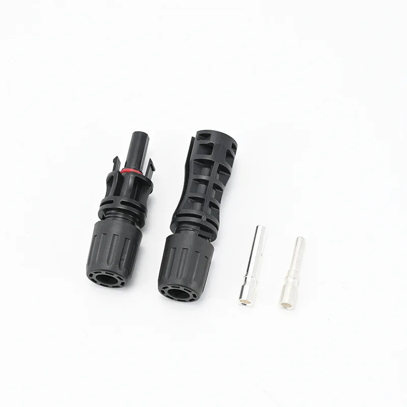 High Quality TUV Qpproved 1500V Solar Connector For 10mm 8AWG 6MM2 10AWG With CNC 45A/55APV Cable UV Resistant Male Female Plug