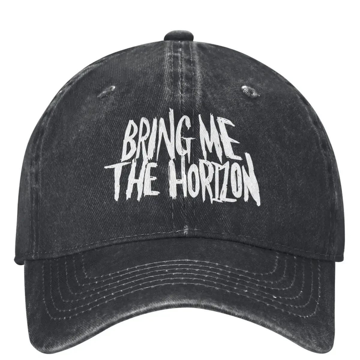 BMTH Brings Me The Horizons Brutal Logo Casual Baseball Cap Summer Trucker Hat High Quality Running Streetwear Baseball Caps