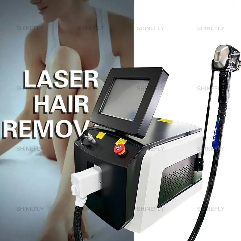TopElec Laser Hair Remo Diode Machine Price Factory Professional 755 808 1064 3 Wavelength Diode Ice Hair Laser Remo