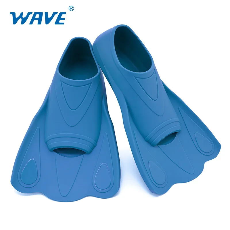 

Silicone Diving Flippers for Adults and Children, Swimming Training, Swimming Aid, Bi-Fins, Wave, New