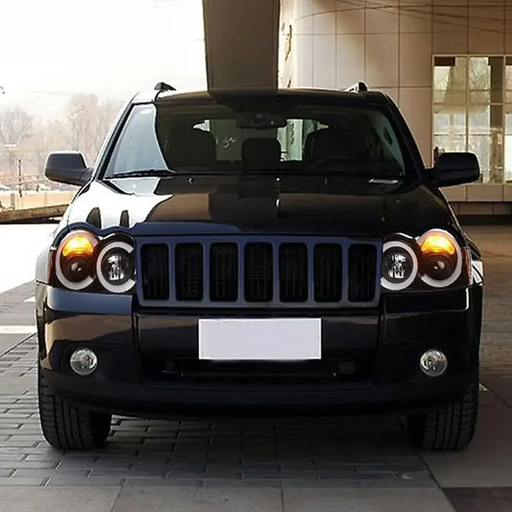 

Car Front Lamps for Jeep Grand Cherokee 2005-2007 Auto Led Headlight Assembly Upgrade High Quality Projector Tools Accessories