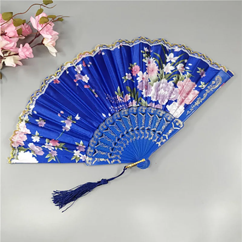 Foldable Lace Hand Fan for Women, Personalized Fans of Old Wedding Decor, Home Decoration, Ornament, Dance Accessories, Ladies