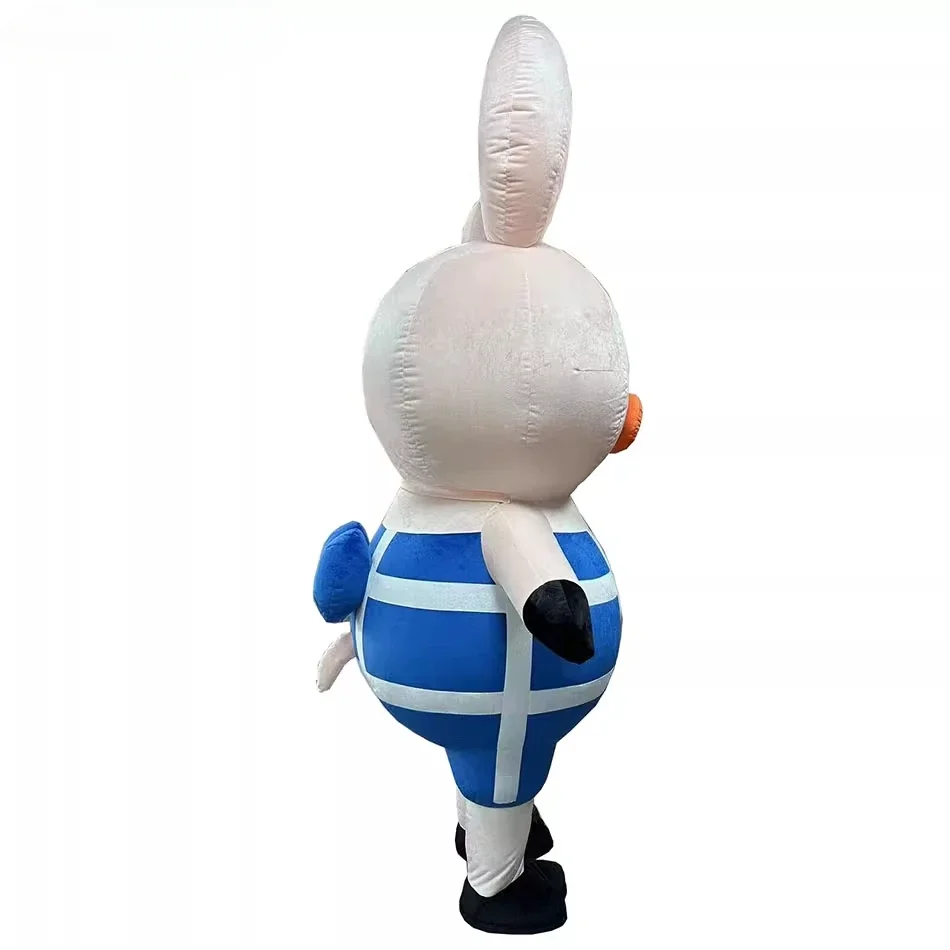 

2m/2.6m Inflatable Pig Mascot Costume Halloween Birthday Party Entertainments Animal Character Bunny Blow Up Suit