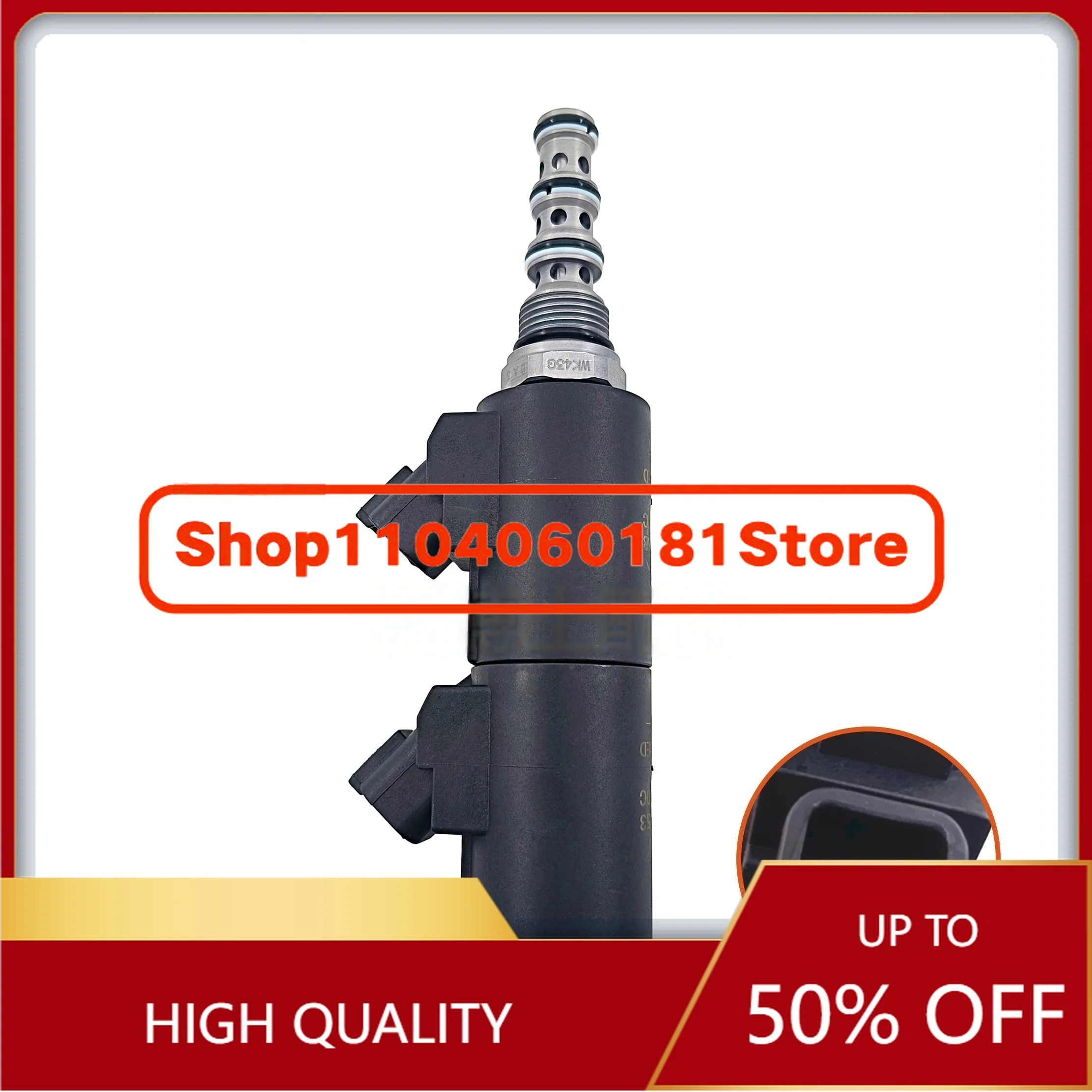 Wheel Excavator Dig 210 240 290B Brand New Hydraulic Pump Pilot Safety Solenoid Valve Core Coil