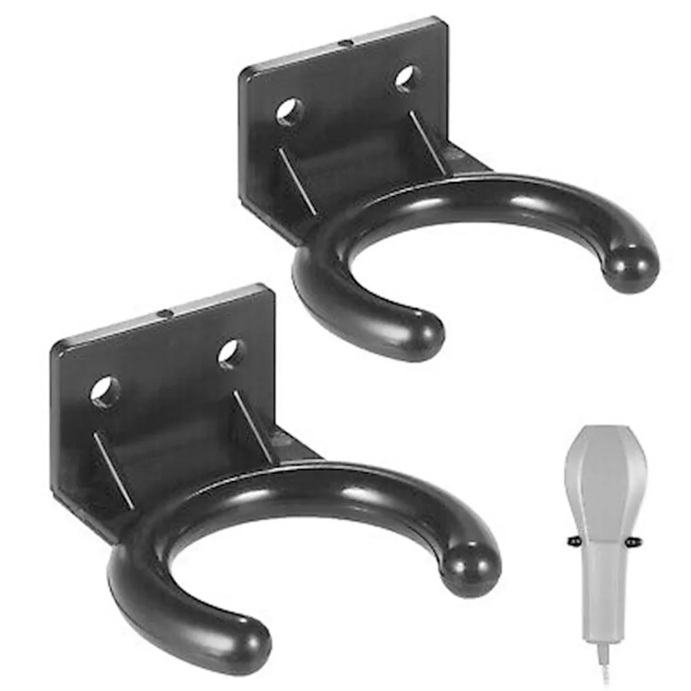 1PC Hanger Microphone 6g/ 0.2in Black Bracket Holder Hook Mounted Plastic Stand Wall Hot Practical Accessories