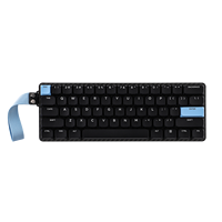 EPOMAKER Carbon60 60% ANSI QMK/VIA Type-C Wired/Bluetooth 5.0/2.4GHz Wireless Portable Mechanical Keyboard Carbon Fiber Case
