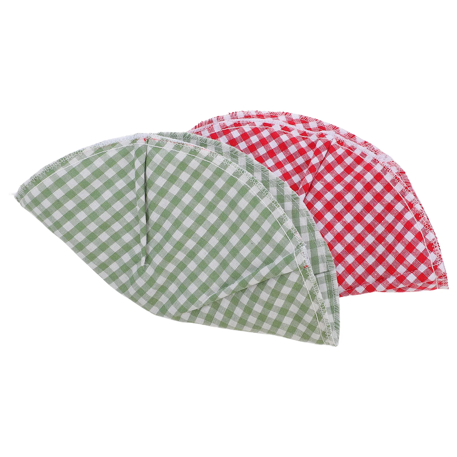 

2Pcs Microwave Bowl Holder Pads High Temperature Resistant Cotton Hot Plate Protector Non Slip Trivets Dining Table Placemats