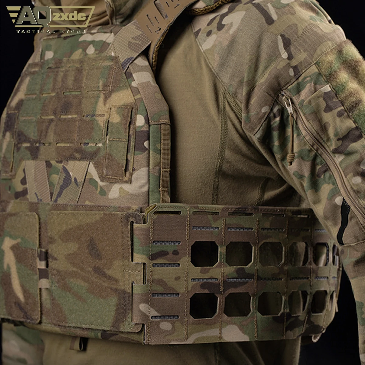 Tactical Plate Carrier Cummerbund MOLLE Belt Agilit Style K19 KZ Vest Girdle Adapter Airsoft Hunting Gear Sturdy No Deformation