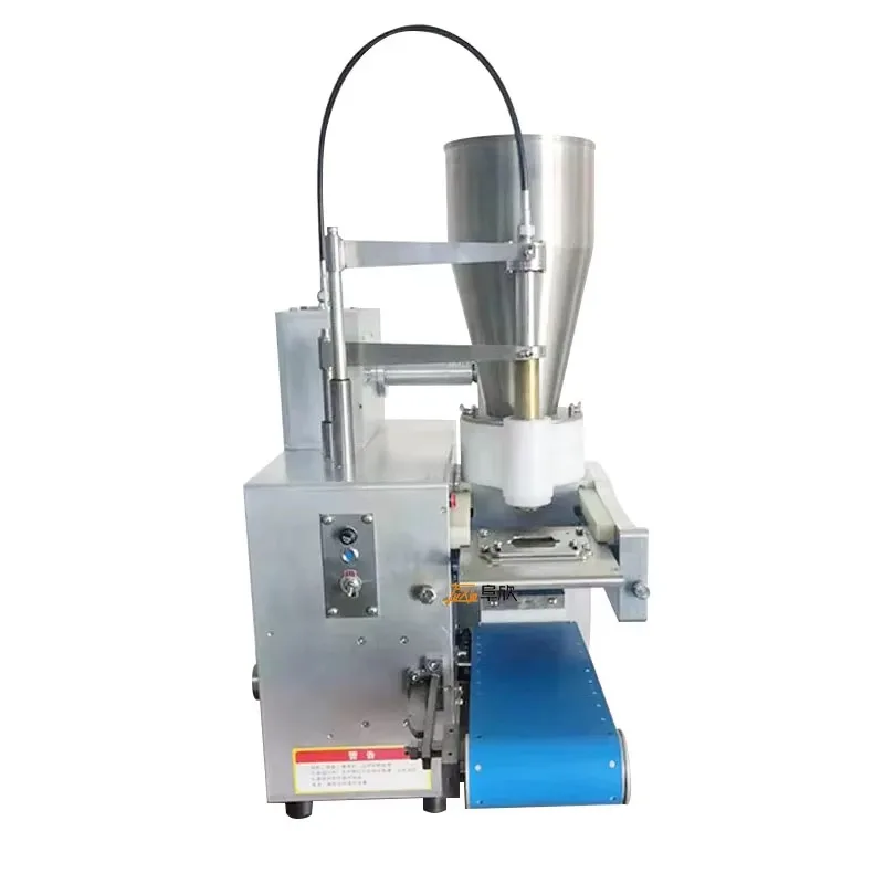Máquina semiautomática para hacer dumplings, envoltura de dumplings de escritorio para uso comercial en el hogar, fácil operación, alta eficiencia, 2025