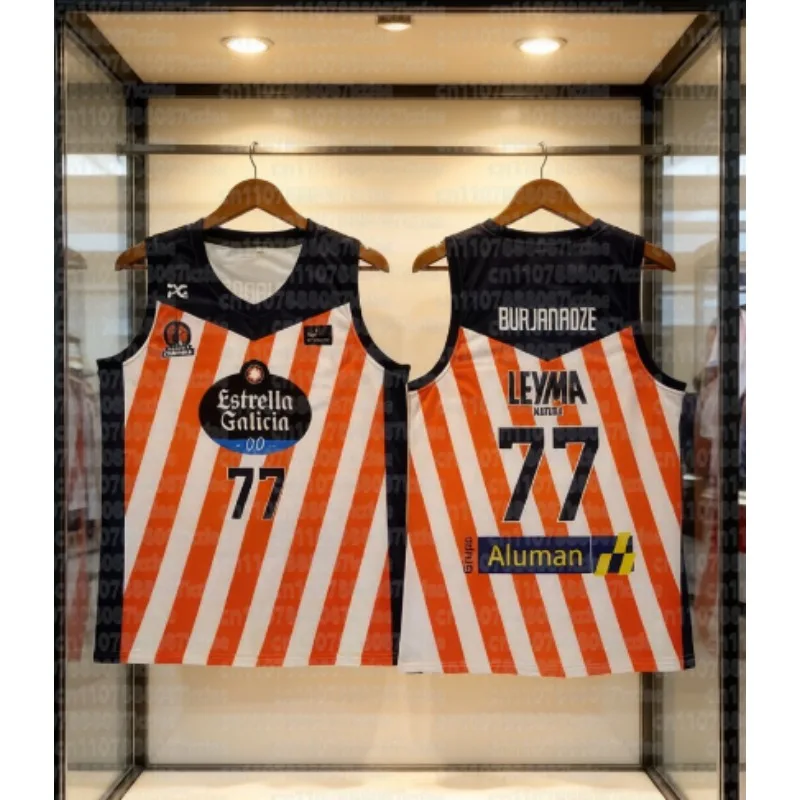 Spain 2026 New Basketball Home Jersey New 3D Printed Quick Drying Home Game Basketball Shirt T-shirt Parent-child Vest