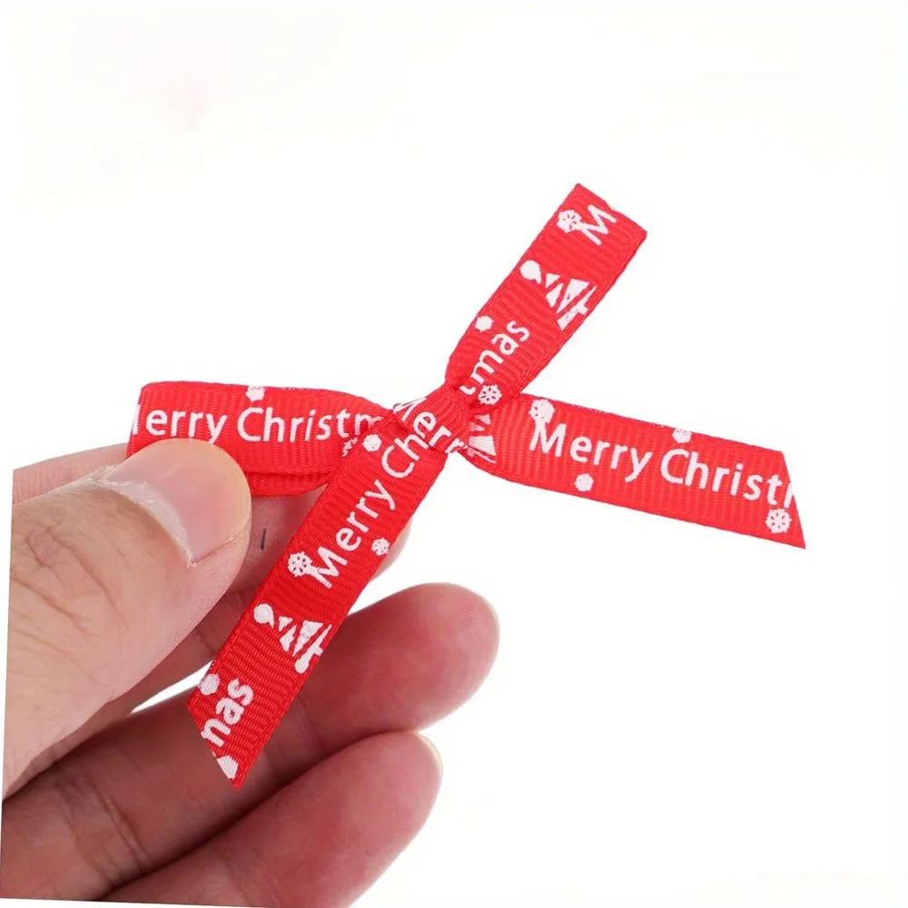 4/14/24pcs Various Christmas Series Gift Packaging Bows, DIY Hairpins, Snowmen, Christmas Tree Decoration Accessories, Christmas