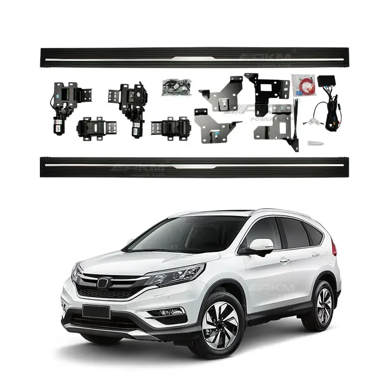 

LED Lights Electric Side Step with White and Blue for Honda CRV Threshold Running Board