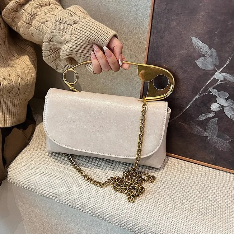 

Unique Luxury Diaper Bags For Women Designer Leather Shoulder Bag Elegant Minimalist Vintage Large Capacity Classic Fashion