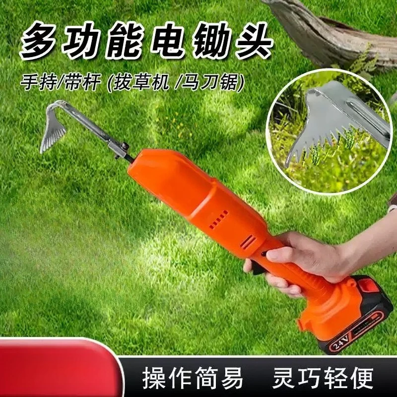 آلة حراثة كهربائية محمولة تعمل - مراجعة Soil Tilling Cultivator وسعره