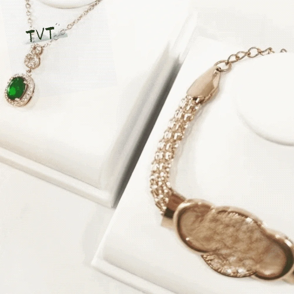 Mini Neck Portrait Model Jewelry Rack Fashion Velvet Pendant Necklace Showing Stand Multi-purpose Ornaments