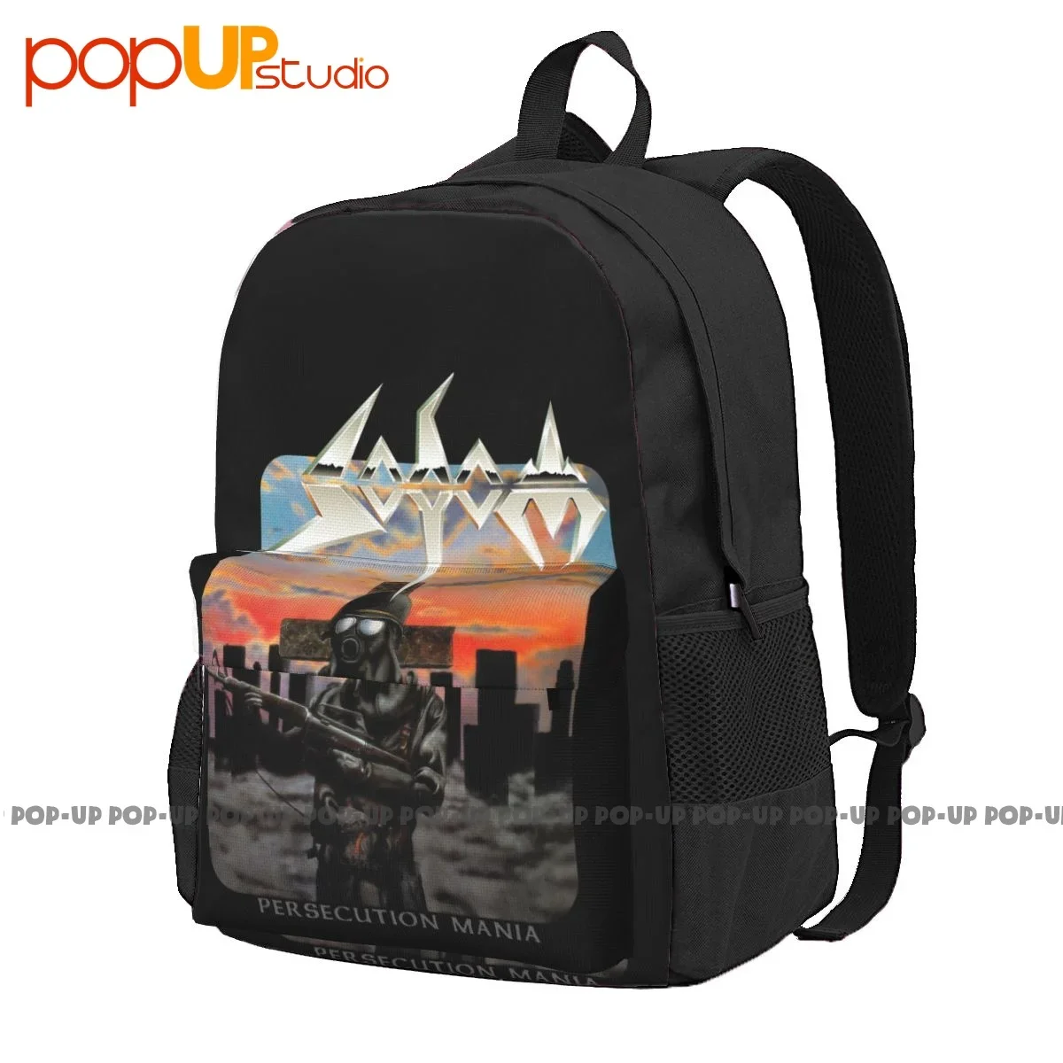 

Sodom Persecution Mania Large Capacity Backpack Cute Schoolbag Gym Tote Bag Multi-function