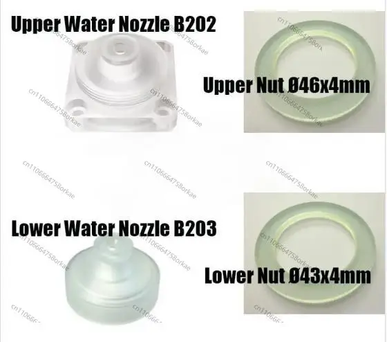 632902000,M48B632902000 Upper Water Nozzle B202.634487000 Upper Nut.632930000,M48B632930000 Lower Water Nozzle B203.63292100 Nut