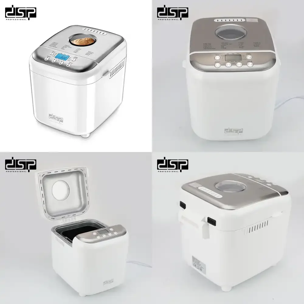 

DSP Dansong Kitchen Bread Maker Multifunctional Fully Automatic Dough Mixer and Fermenter Breakfast Toaster KC3049
