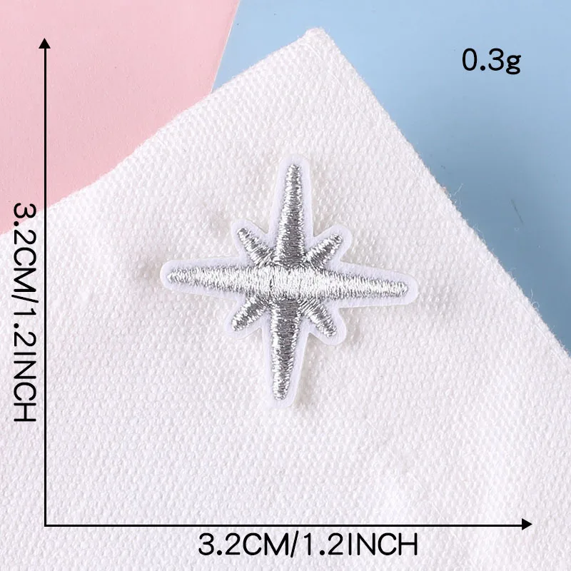 Aufnäher für Kleidung, Kinder, Jungen, Weltraum, zum Aufbügeln, Sternrakete, Ufo, bestickt, Thermocollant-Stich, niedliche Parches, Designer-Jacken – Detail 15