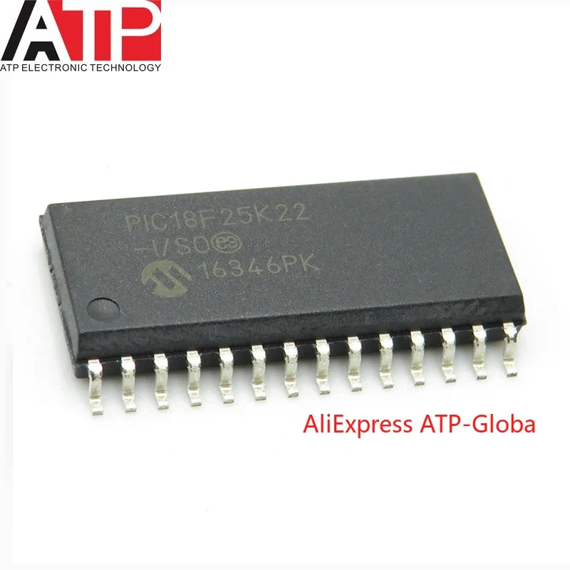 (1-10 Pieces) Original New PIC18F25K22-I/SO PIC18F25K22 18F25K22 SOP-28 8-bit Microcontroller Single-chip MCU Chip IC