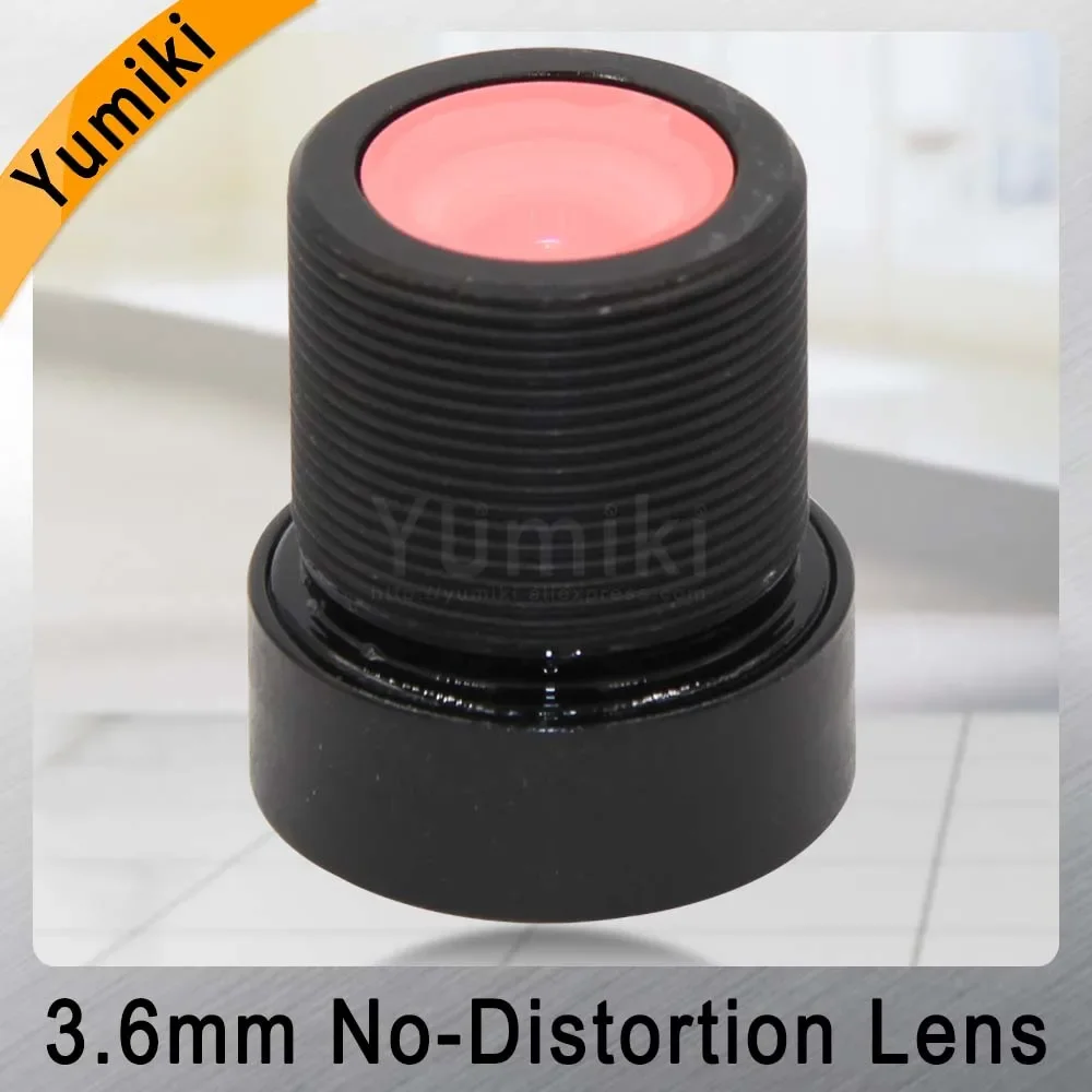 Yumiki 3.6mm Lens 1/2.3 Inch IR 72D HFOV No Distortion for Gopro DJI Phantom Drones Camera cctv lens