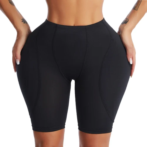 Ropa moldeadora de glúteos para mujer, bragas moldeadoras de cadera, moldeador de cuerpo Sexy, bragas de realce, pantalones acolchados de culo falso