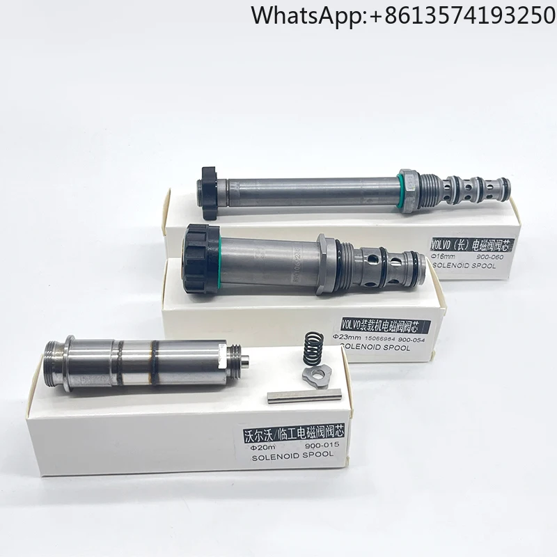 

For Wheeled Excavators Loader Long Style Solenoid Spool Solenoid Valve Spool for VOLVO EC Excavator Parts
