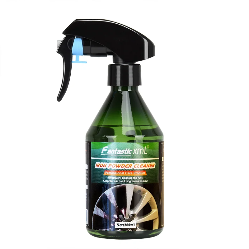 260ml Fantastic Xml Remove Iron Powder Spray Liquid Rust Removal Effectively Car Cleaning Products Wheel Hub Cleaner