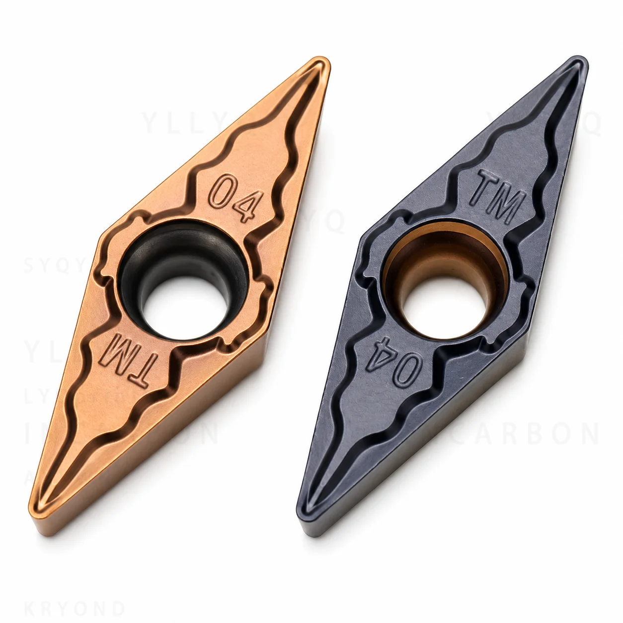 10pcs Carbide Inserts VBMT110308 VCMT110304 VCMT160404 VCMT160408 for Stainless Steel Turning Boring Bar CNC Lathe Tool Holder - view 3