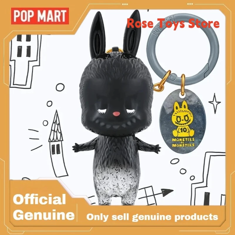 

POPMART The Monsters Labubu 10th Anniversary Series Blind Box Toys Labubu Keychain Surprise Figure Gift For Girls And Collectors