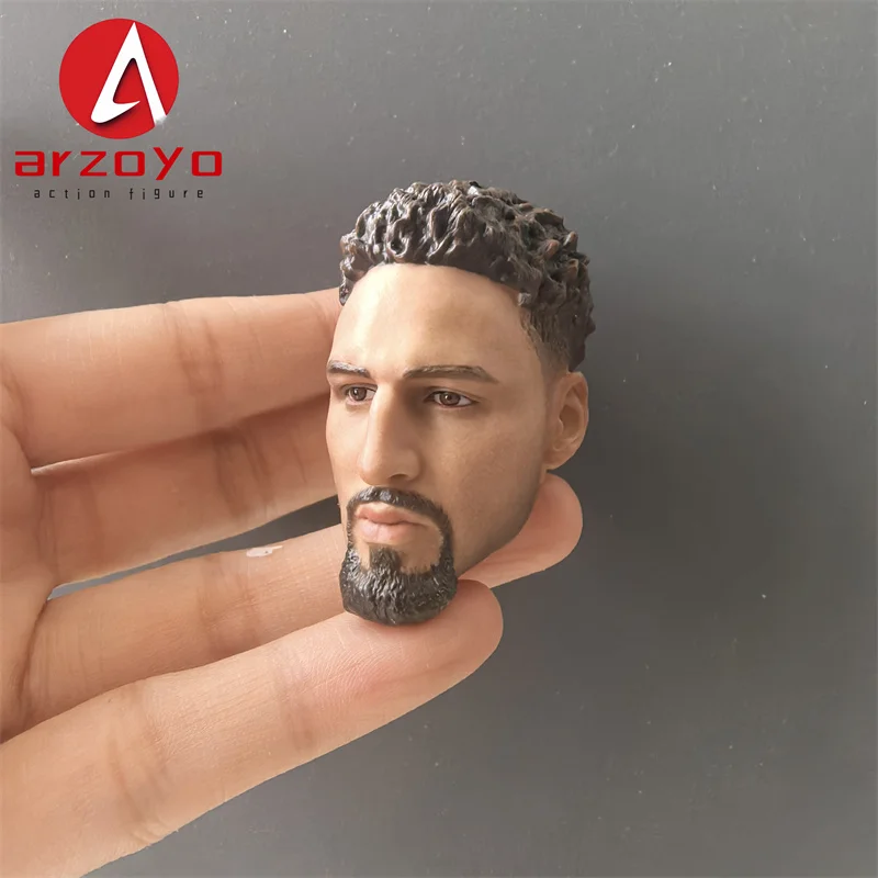 1/6 نجم كرة السلة طومسون رئيس نحت الناس السود لعبة كرة السلة المهنية رئيس نحت نموذج لشخصيات العمل 12 بوصة #4