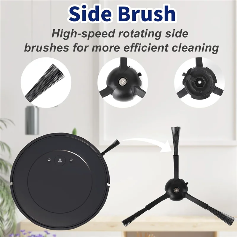 A76G-Набор аксессуаров для робота-пылесоса Eufy X8 Pro, запасные части, основная боковая щетка, моющийся фильтр, мешок для пыли, накладка для швабры