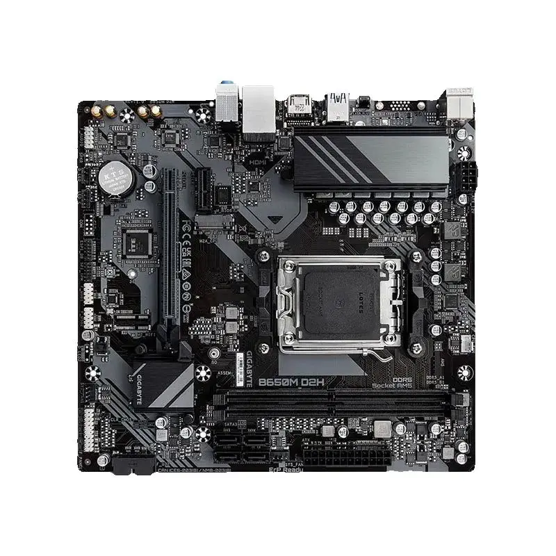 Gigabyte Neues B650M D2H Motherboard, AM5, LGA 1718, AMD B650, Micro ATX, DDR5