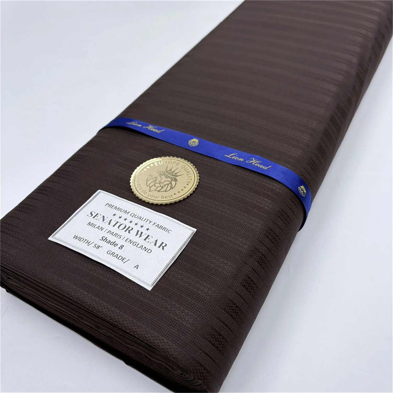 

5 ярдов однотонной ткани для сенаторских костюмов, 100% хлопок, высочайшее качество, мягкая африканская ткань, швейцарский хлопок-вуаль для мужской и женской одежды