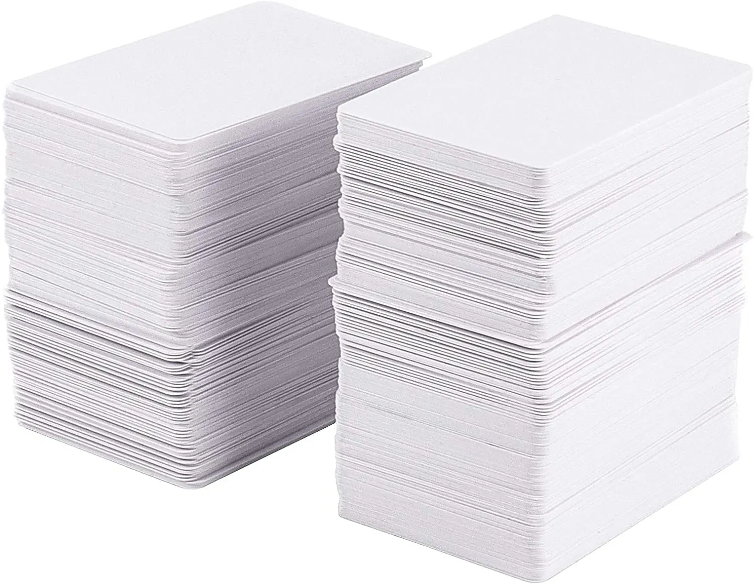 200 قطعة بطاقات بلاستيكية فارغة قسط للطابعات شارة الهوية جودة الرسم البلاستيك الأبيض CR80 30 ميل لطابعات زيبرا فارغو ، Magicard