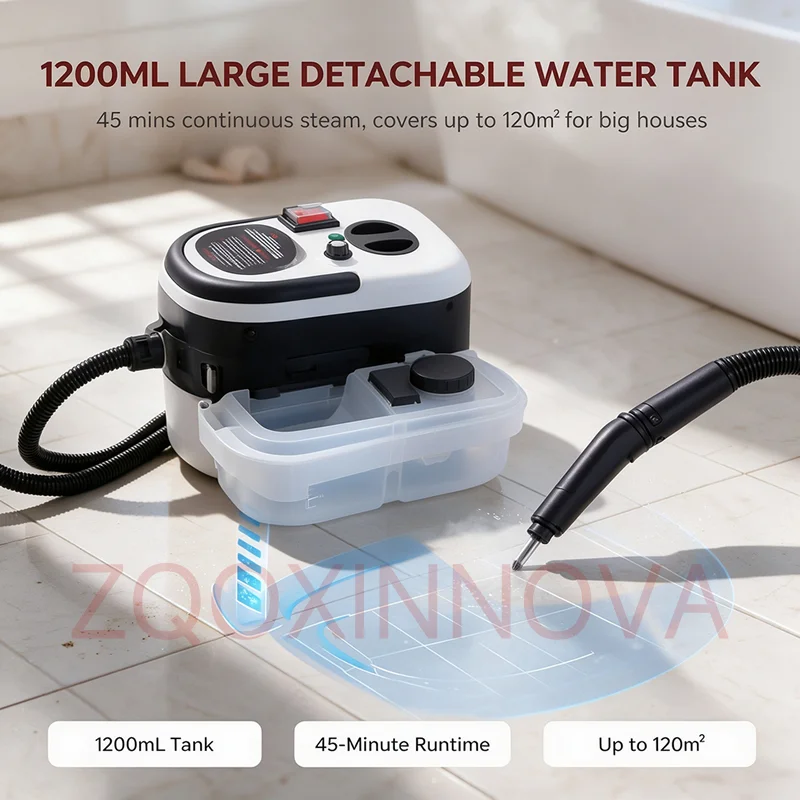2500W High Pressure Steam Cleaner for Home Powerful Carpet Cleaner Machine Wet Mop Vacuum Cleaner Cleaning Car Steam Sprayer gallery 5