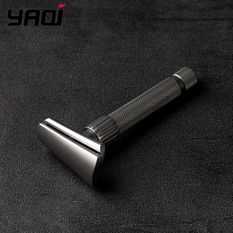 

2026 Beard Shaver Yaqi Matte Version Torqx Stainless Steel Slant Adjustable Safety Razor