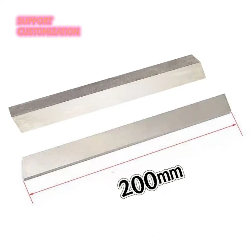 HSS High speed steel turning tools 6*20/25/30/35*200mm HSS white steel knife white steel bar Super hard Knife blank