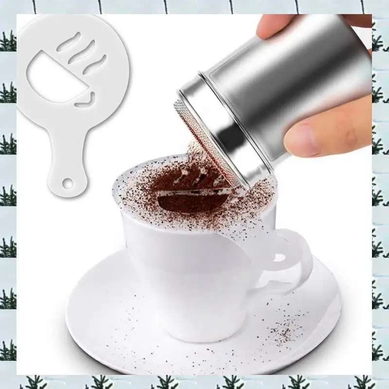

ABLG 22 PCS Espresso Accessories Coffee Espresso Tamper Set With Espresso Tamper, WDT Tool, Coffee Stirrer, Frothing Pitcher 58M