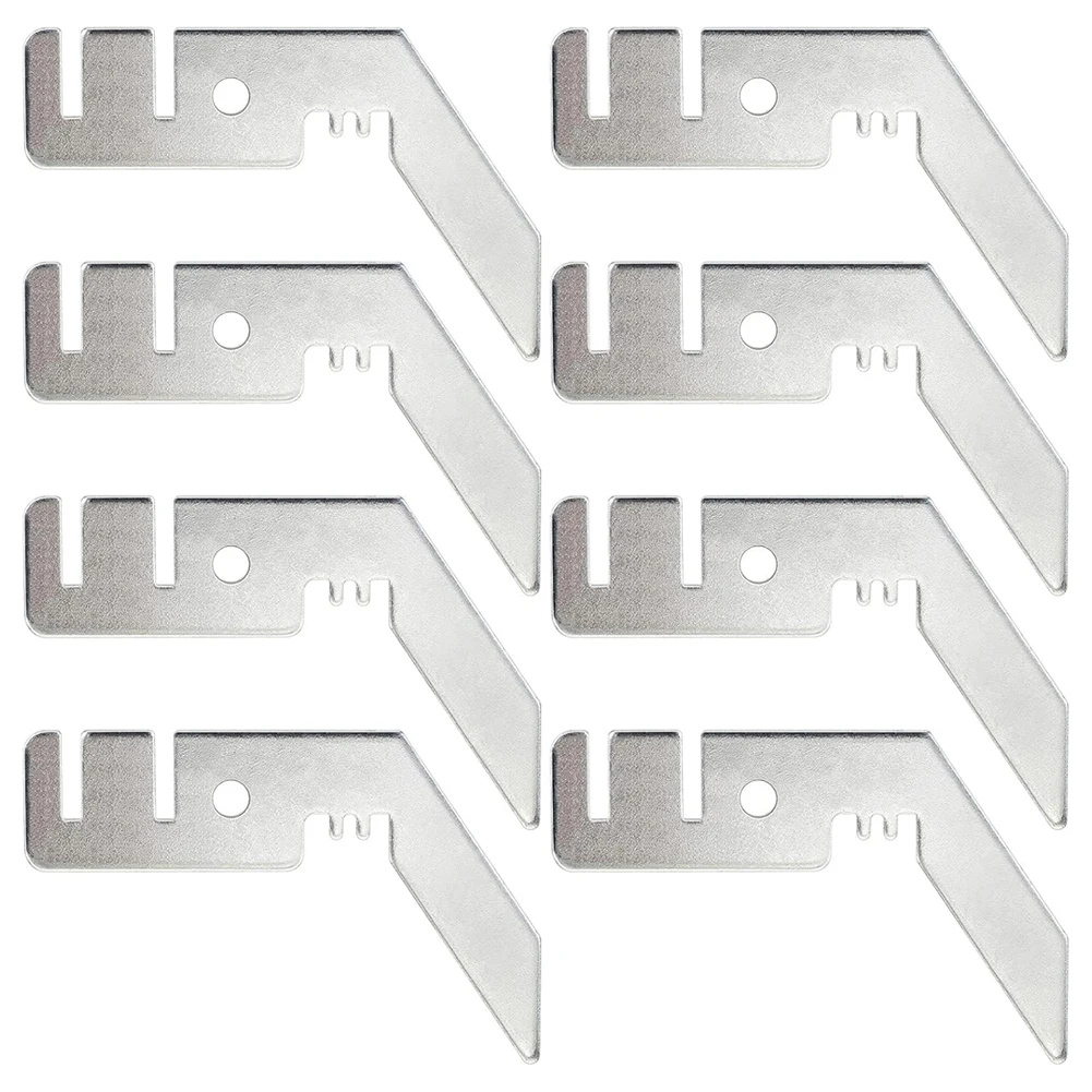 Cintre de cantonnière de mariage, crochets de support de toile de fond, décoration de fête, tuyau commercial, kit de toile de fond de drapé, 3 ", 4 pièces, 8 pièces