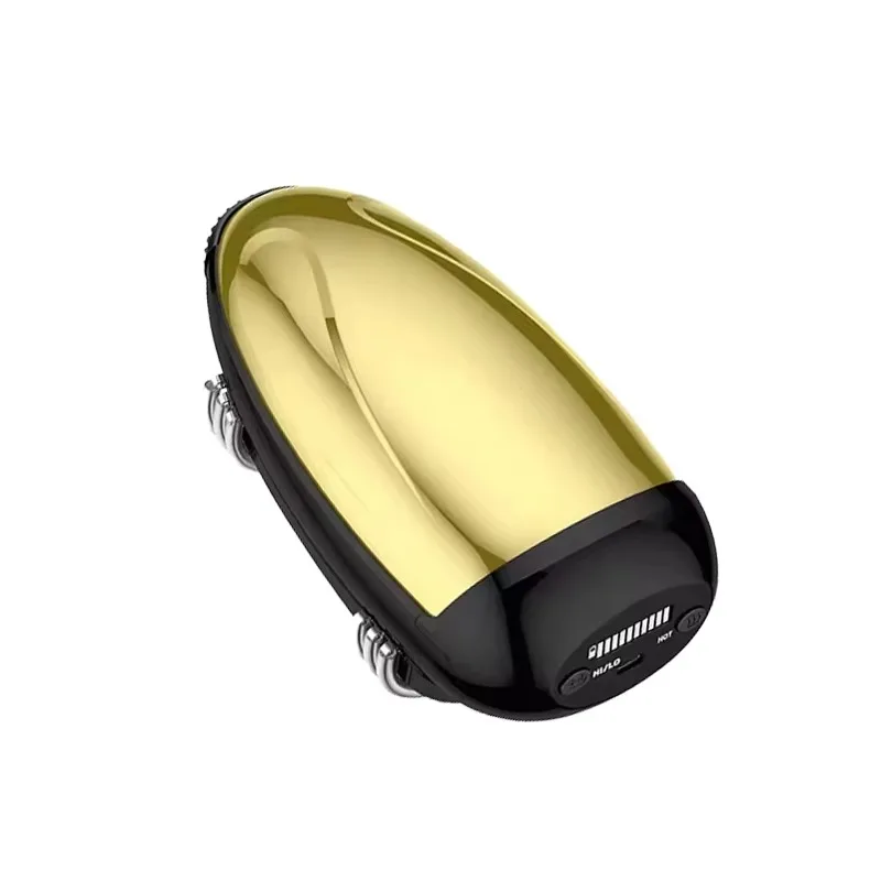 רטט מקצועי כף יד ביד עיסוי ראש עיסוי רטט מלא הרפיה הקרקפת עיסוי