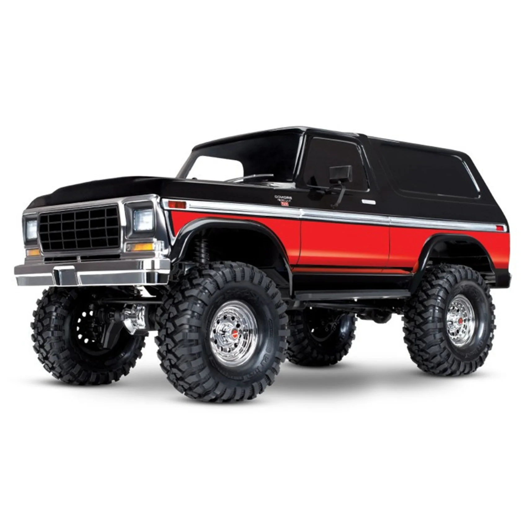 

WOWFU-RC Автомобильный жесткий корпус для Axial SCX10 Ford Bronco с боковой ступенькой, ползунки для боковых педалей для 1/10 RC Jeep Wrangler Shell