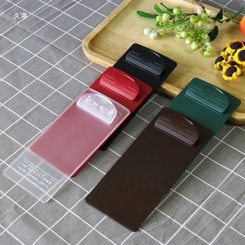 High Quality Plastic Menu Clip Multi-size Multicolor Writing Support Pad Multi-functional Bill Folder
