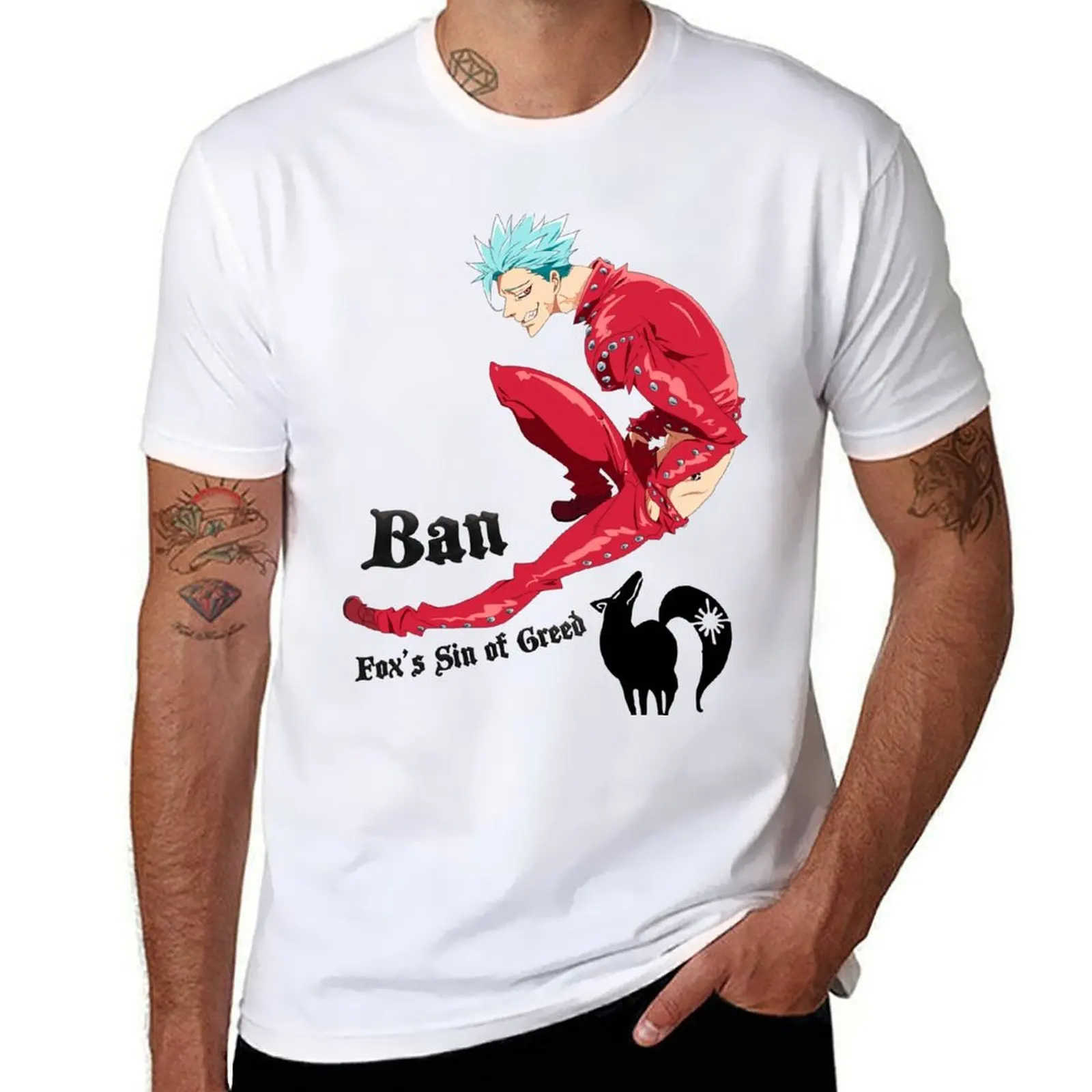 

Ban Taizai Nanatsu no T-Shirt Work Wear Short Sleeve T-Shirt