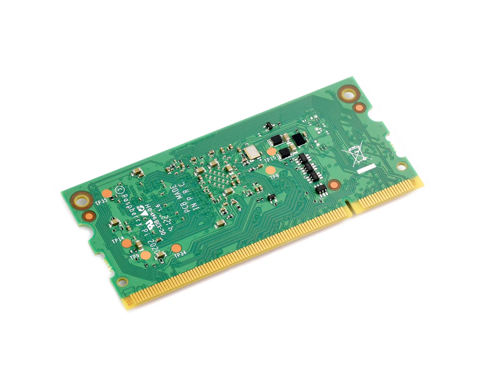 Waveshare Raspberry Pi Compute Module 4S, kompatibel mit CM3-Erweiterungskarten, Optionen für RAM/EMMC Quad-Core Cortex-A72 64-Bit