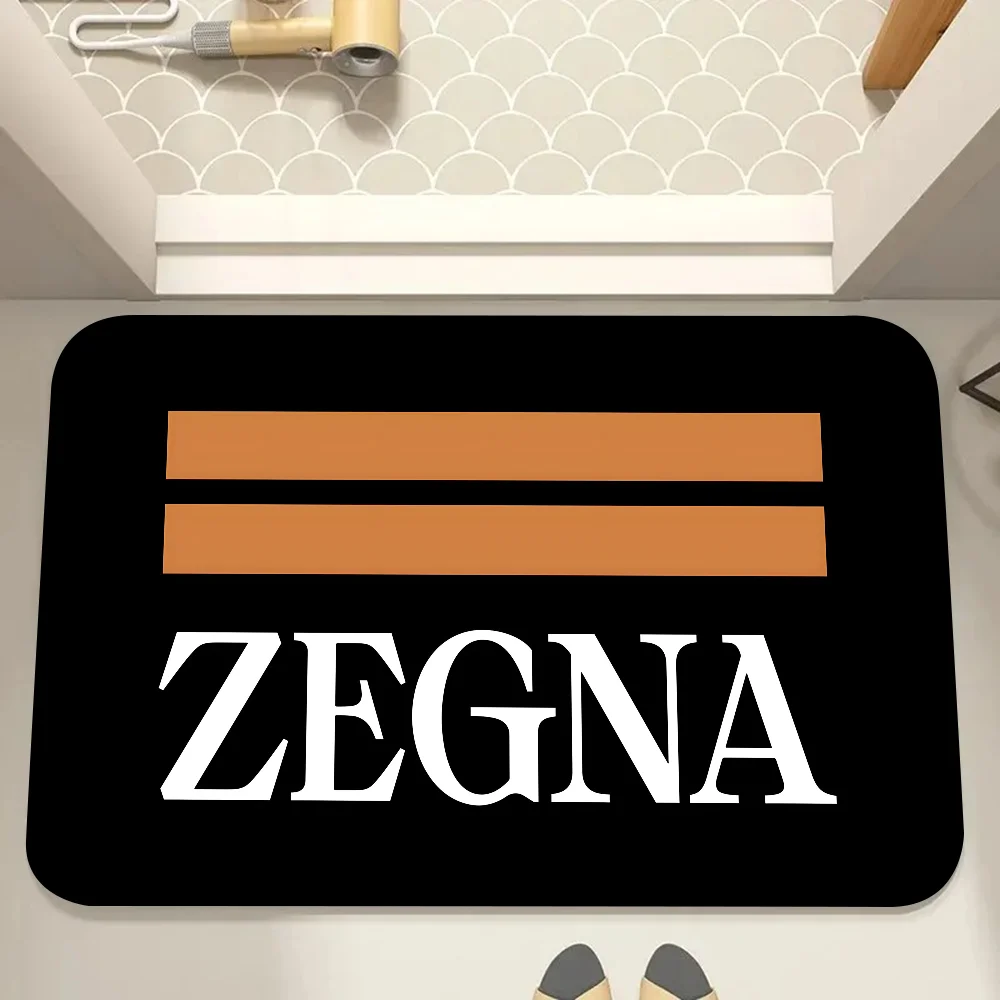 Alfombrillas para puertas, alfombrillas para pies para el hogar, alfombrillas antideslizantes absorbentes para baño, alfombrillas para cocina Z-Zegnas