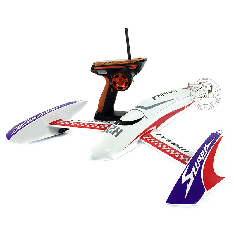 DTRC Toucanhobby H660 100KM/H White Electric Racing RTR RC Boat W/ Motor Servo ESC Battery