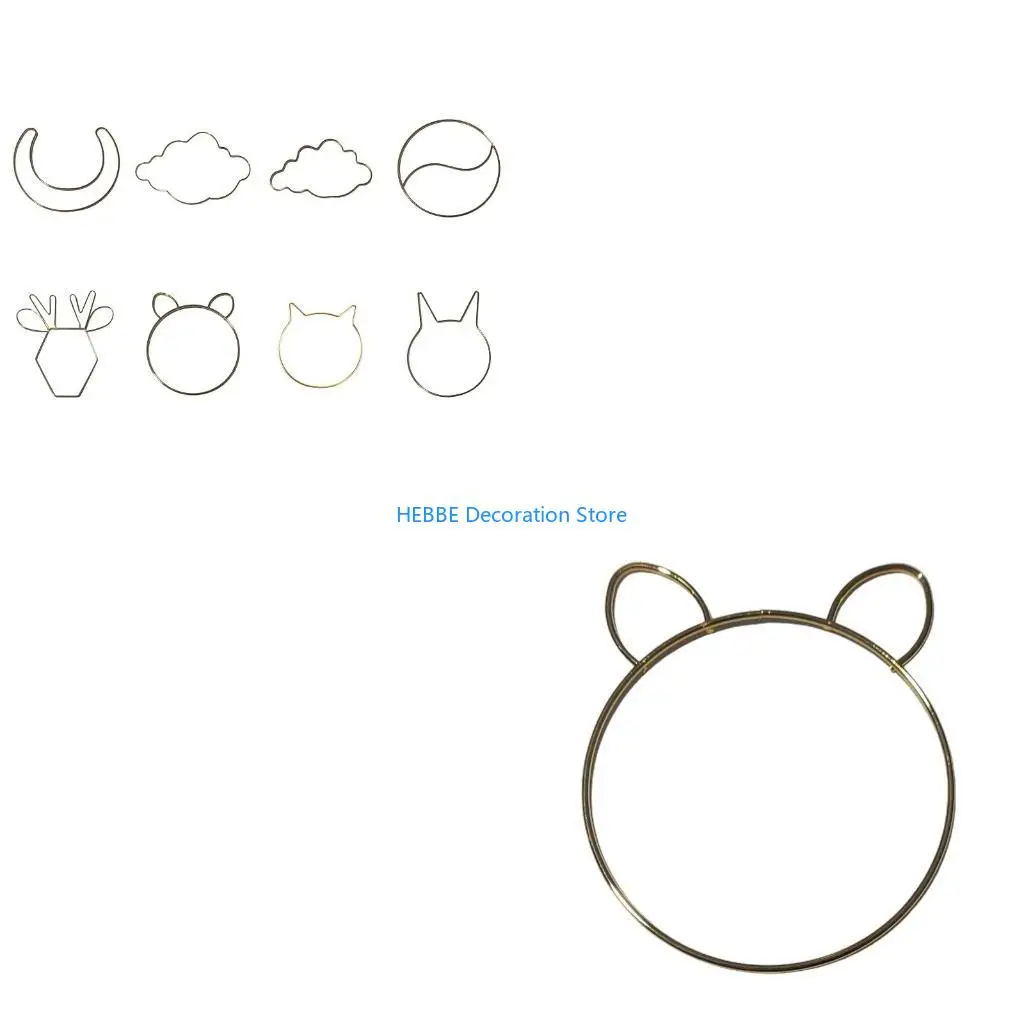 b0kc-dream-catcher-metal-hoops-нерегулярные-облако-форма-животных-diy-macrame-Железное-кольцо