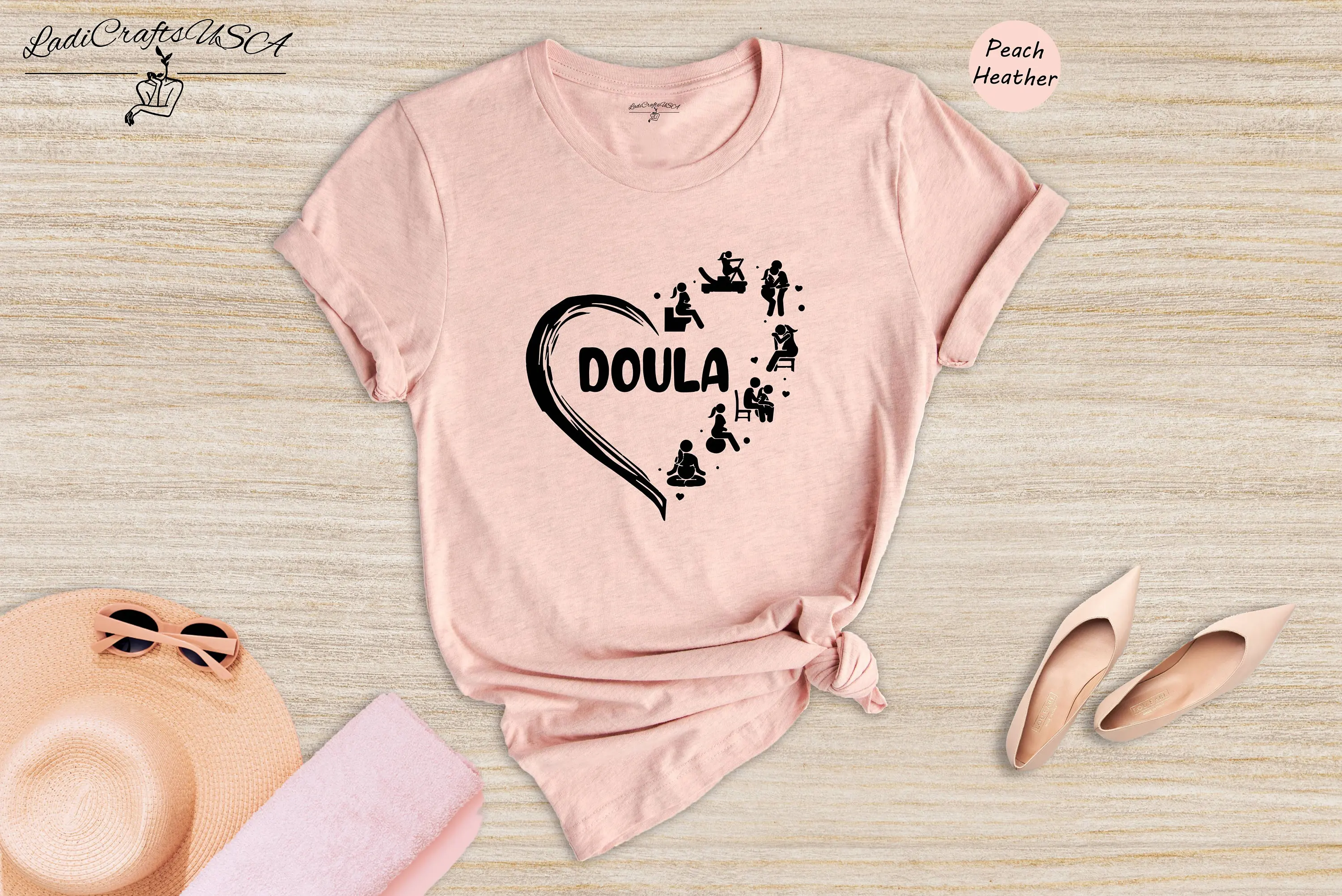 Doula T Shirt Thank You For S Midwife Labor And Delivery Birth Prenatal