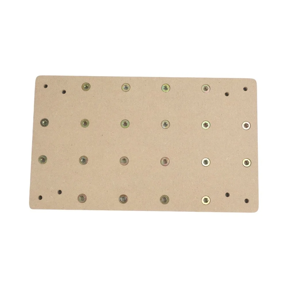 Efficient Workbench Protection Board MDF Spoilboard with for m6 Holes for 3018 CNC Router for Optimal Cutting Experience